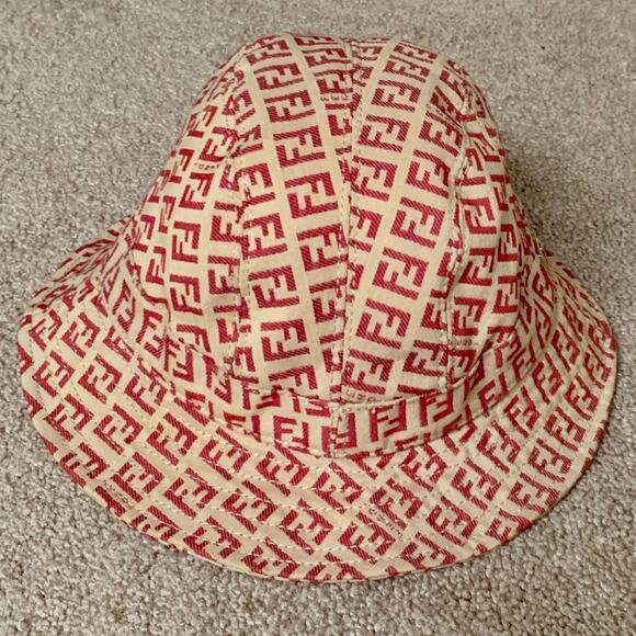 F1054 Fendi women's monogram fishermen bucket hat - Picture 3 of 5